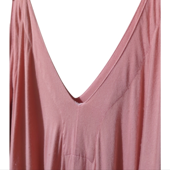 Young Fabulous & Broke Brixton Hi-Lo Leg Jumpsuit Solid Teak - Picture 5 of 9